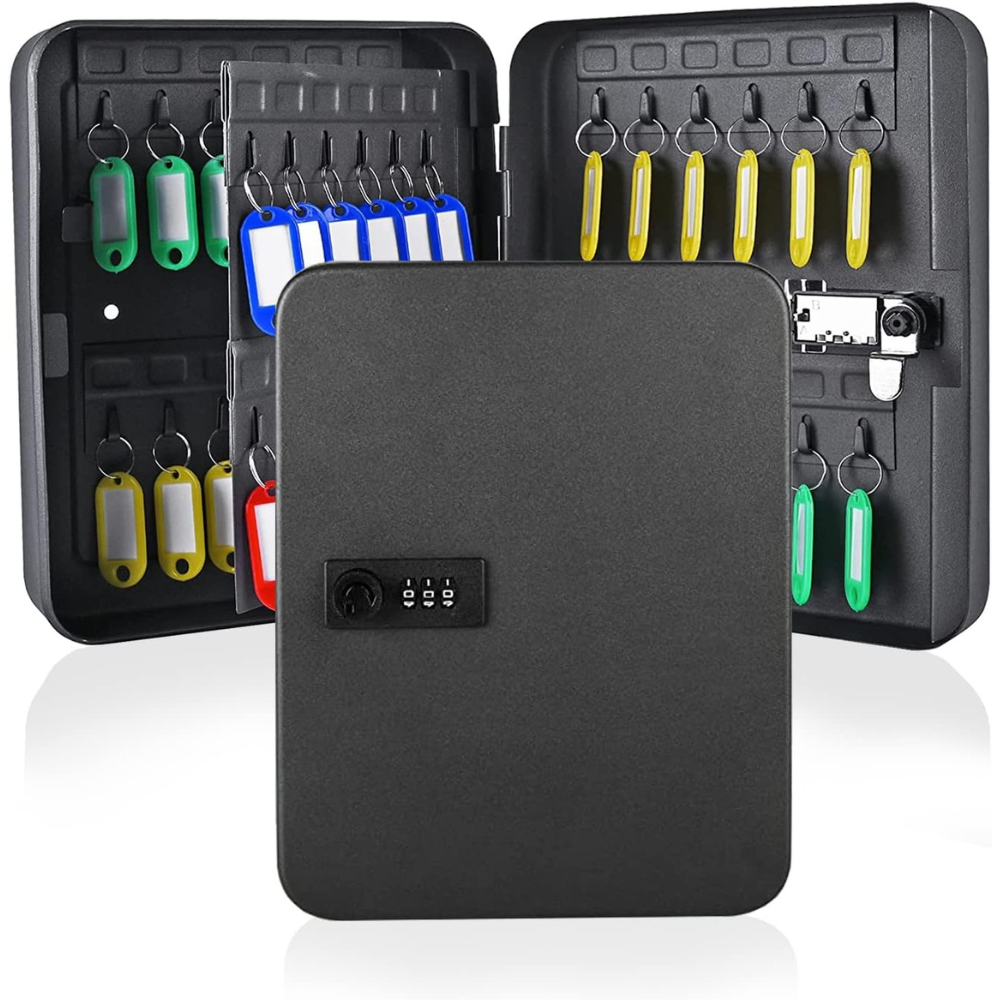 48-Key Wall-Mounted Key Safe