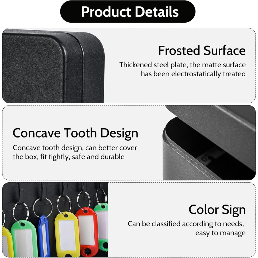 48-Key Wall-Mounted Key Safe - Image 5
