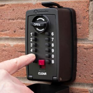 Alternative view of Police-Approved Wall Key Safe