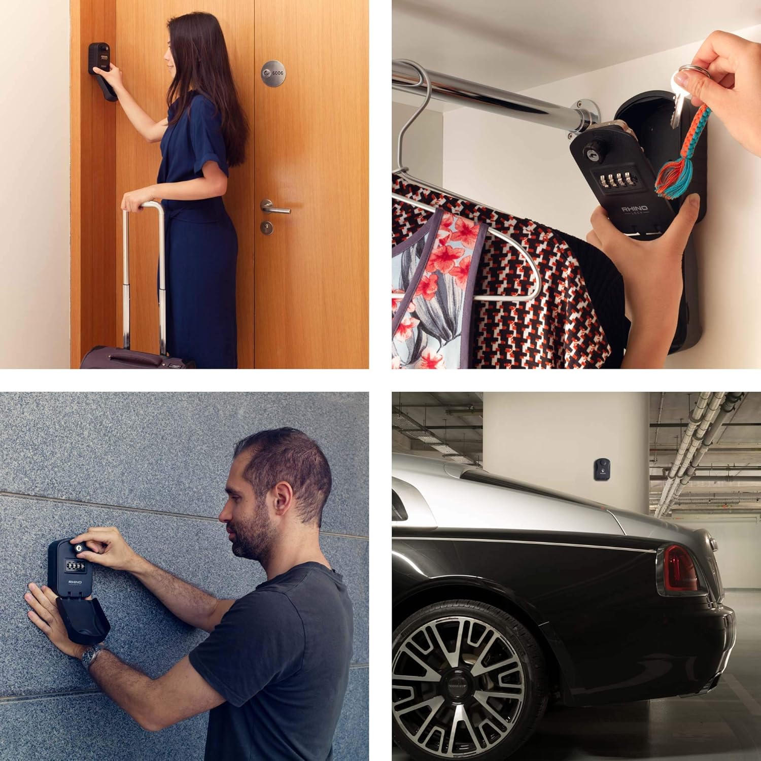 Secure Wall-Mounted Key Lockbox - Image 3