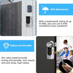 Alternative view of Smart Fingerprint Key Lockbox